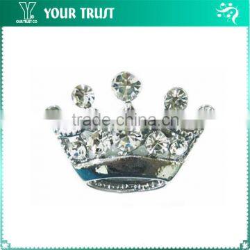 Small Crown Crystal Rhinestone Vintage Decorative Wedding Brooches