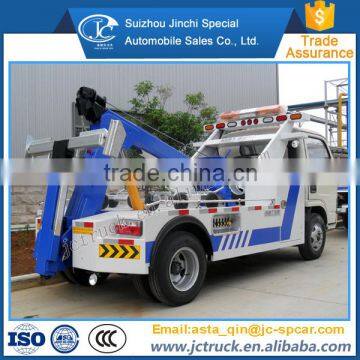 Diesel Engine Type and Turbocharger Type 4t Light Duty Wrecker Towing Truck Sale