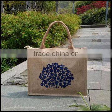 Wholesale Original Cotton Hand Made Shoulder Jute Handbag for Shopping Application