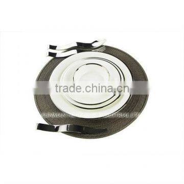 Plastic PP woven round placemat