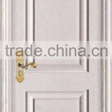 White Oak Raised Molding Interior Craftsman MDF Doors for Villa