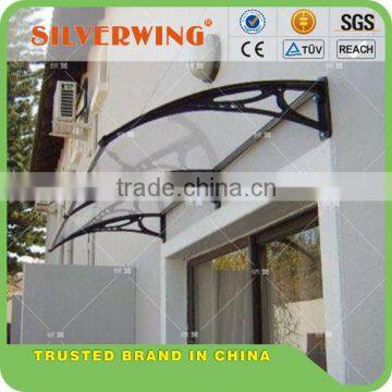 High quality easy assembling DIY plastic window awning components