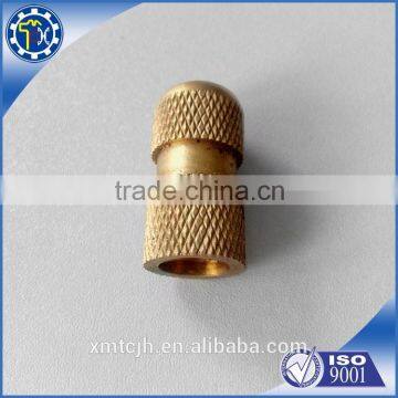 Factory Machining Services copper thread outside CNC turning part