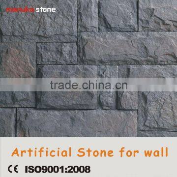 white manufactured ledgestone