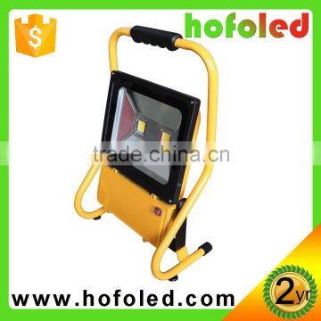 100W LED Outdoor Flood Lights rechargeable battery li-ion