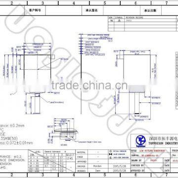 Topfoison 3.81inch Oled Screen With 1080P MIPI DSI Interface photo-4