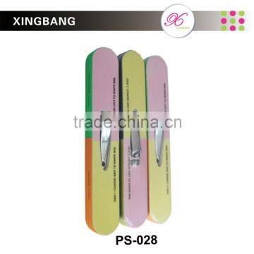 multifunctional wholesale nail buffer, nail care tools with nail clipper
