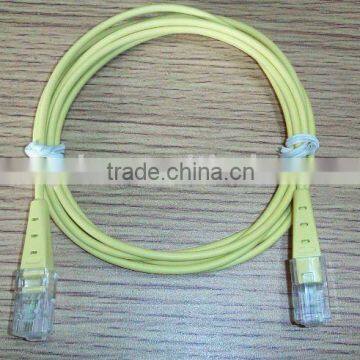 telephone cable with RJ45 plugs