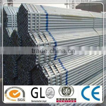 Hot Dip Galvanized Steel Pipe Round Section BS1387