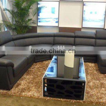 Italian Design Circular Sectional Sofa in pu photo-2
