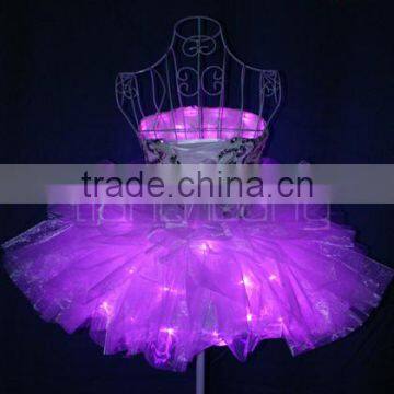 LED Lights prom dancing tutu dress