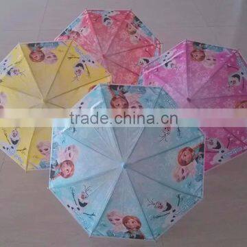 Beautiful Carton Dog Print Automatic Kid Heat Transfer Printi Umbrella photo-5