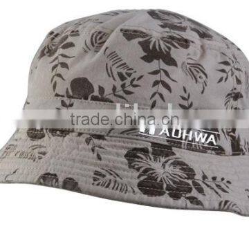 printing 100% cotton leisure bucket cap