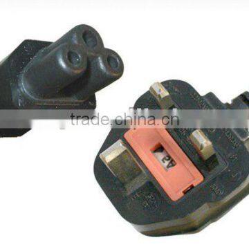 UK ac power cord with Fuse