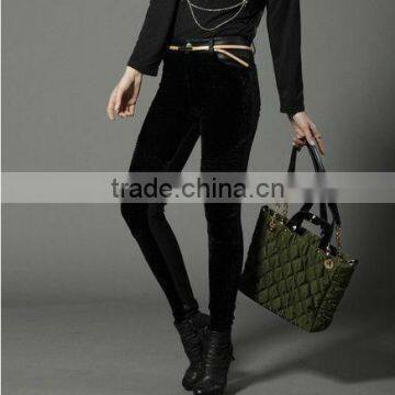 lady pants black lady's long pant fashion style sexy