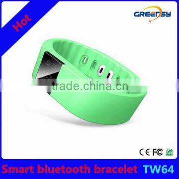 GR-TW64 2015 tracks steps distance measurement calorie sleep display call reminder bluetooth smart bracelet wristband