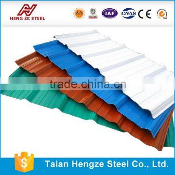 steel roofing sheet/ prepainted steel roofing sheet/ color coated roofing sheet