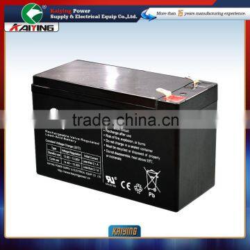 12v7.5ah Valve Regulated Lead Acid battery for UPS Free Maintenance Type