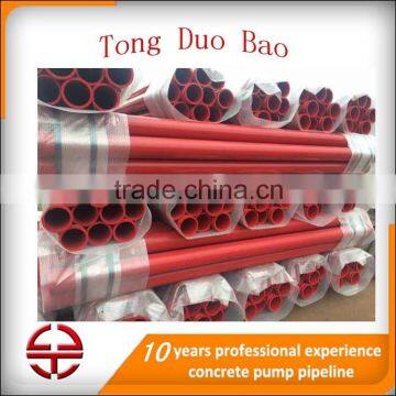 High quality sandblast flexible resistant pipe for delivery concrete pump