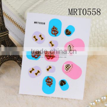 beauty sticker custom cute kids children nail sticker for kids puffy stickers