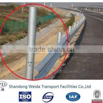 Diameter 114mm Steel Pipe Highway Guardrail Post