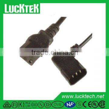 IEC 60320 c13 c14 computer power cable