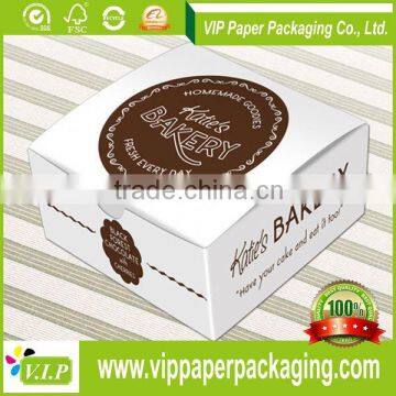 Retail High Quality custom cake boxes