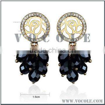 Elegant grape style Metal Alloy Earrings