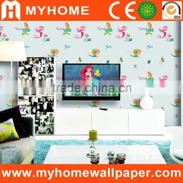 import mermaid kids vinyl wallpaper price