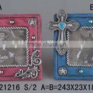 Cowboy Photo Frame Polyresin Home Decor Series photo-5
