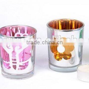 100% natural soy wax glass jar candle