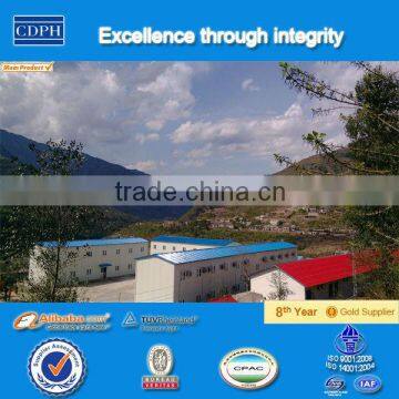 Fine Appearance Prefabricated Building Temporary Two Storey Office photo-2