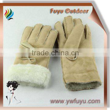 suede leather gloves