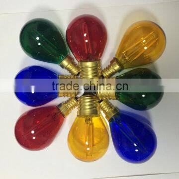 Edison globe glass LED Edison Globes 2W Equal to 25w 220v 110v Bulb