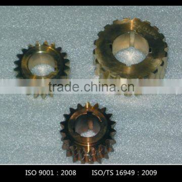 Hign precision brass spur gear manufacturer