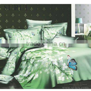 New fashion butterfly printed comforters bag fabrics