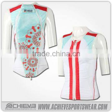 Fashionable Full Sublimation Printing Colorful Cheap Cycling Jersey photo-4