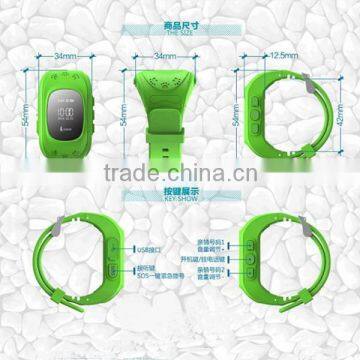 Hand-free talk gps tracker watch kids with SIM card
