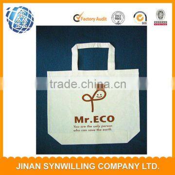 personalized tote cotton bag foldable custom made shopping bags
