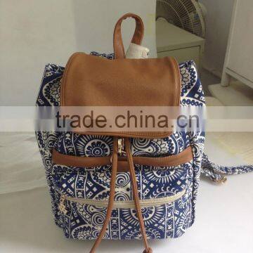 Canvas Backpack for Girls in 2016 photo-4