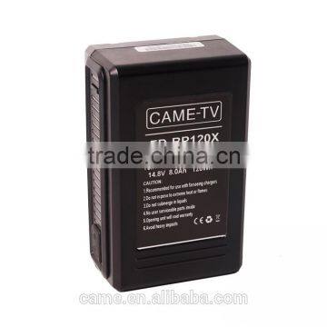 CAME-TV Compact V-Mount Li-ion Battery 120Wh Camera Battery