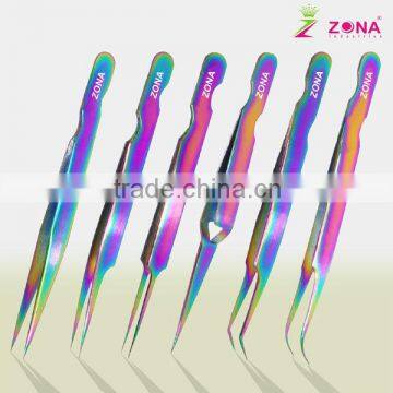 New & Best Designed Eyelash Extension Tweezers Under Customer's Brand Name