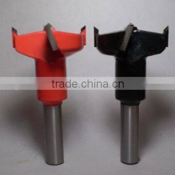 Hinge boring drill bits for woodworking