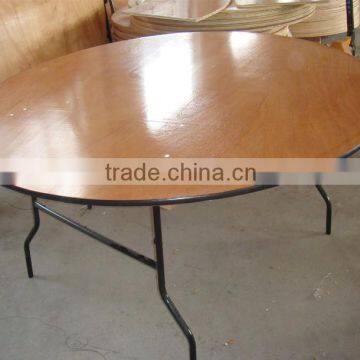 High Quality Plywood Wooden Folding Table photo-4