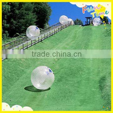 Dia 2.8m/3m/3.2m TPU/PVC cheap inflatable zorb ball, Grass ball