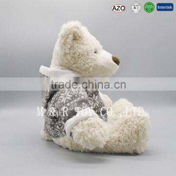 Plush Material 30cm Plush Bear Toys With Coat photo-5