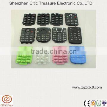 Waterproof silicone rubber keypad for mobile phone