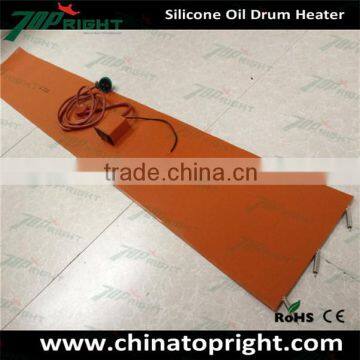 Topright high temperature Waterproof Silicone rubber insulation drum heater sheet