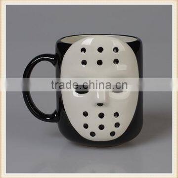 ceramic halloween mask mug in mask design mug