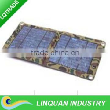 High efficiency solar panel / 7W Folding solar charging bag / Fashion folding purse type solar energy bag